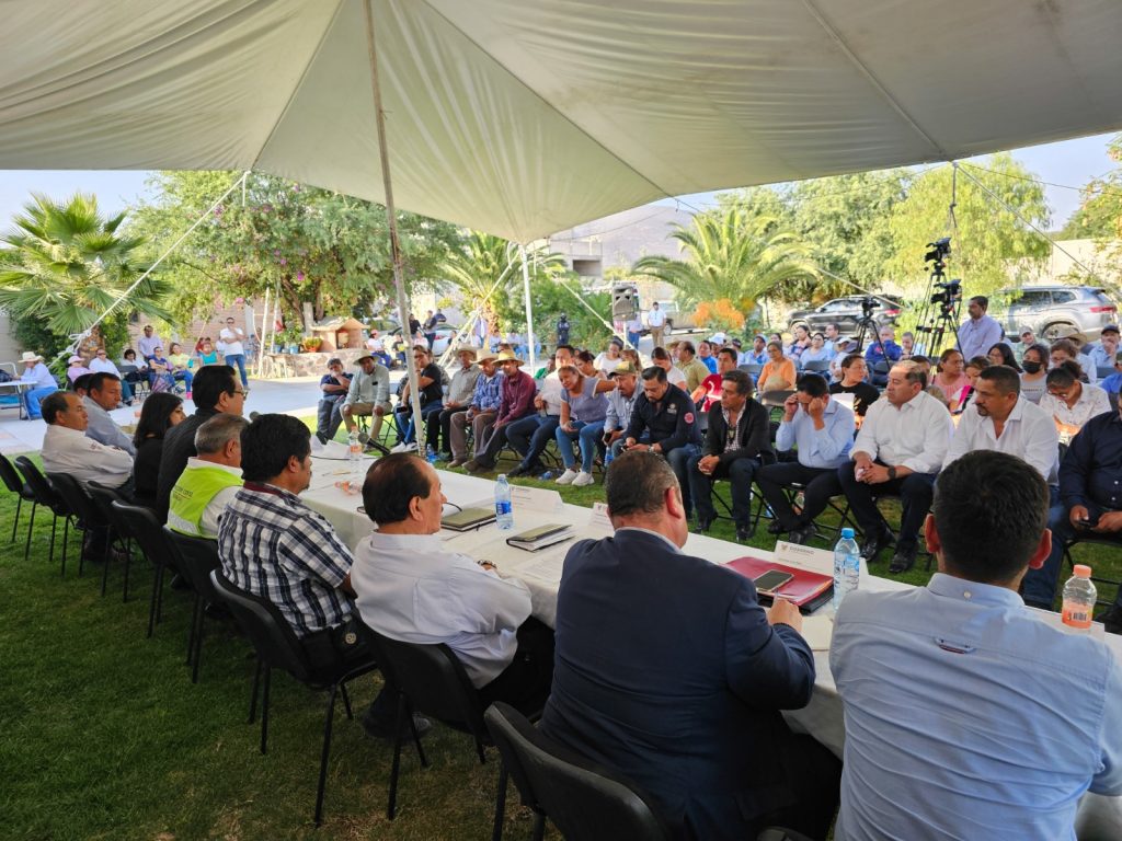 Reunión regional de protección civil Progreso de Obregón, Hgo.